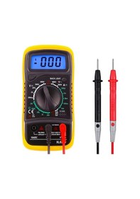 Resim Zauss XL830L Dijital Multimetre Led Ekran Avometre Mini Ölçü Aleti + 9V Pil 