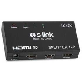 Resim S-Link Sl-lu6212 1pc-2mn 4k-2k Hdmı Çoklayıcı 