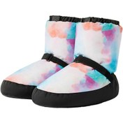 Resim Çift Bale Sıcak Ayakkabısı Kış İçin Şık Dayanıklı Profesyonel Polyester Pamuklu Dans Ayakkabıları Neon 