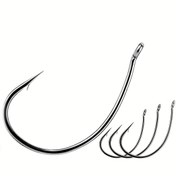 Resim FishTrip 50 Adet Siyah Balık Oltası Yem Pesca Worm Lure Yumuşak Yem Yüksek Karbon Çelik Kancalar Drop-shot Rig Levrek Balıkçılığı 