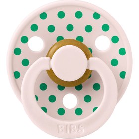 Resim Bibs Studio Colour Polka Small Kauçuk Emzik - Petal Cactus - 0-6 Ay 
