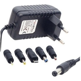 Resim Powermaster 9V-2A Universal 5 Uçlu Tablet Adaptörü 
