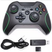 Resim Maiyame Xbox One S/x Series Kablosuz Oyun Kumandası Ve Alıcı - Pc İçin 2.4g Wireless Gamepad Siyah 