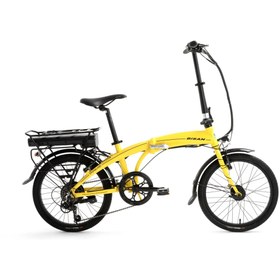 Resim Bisan BİSAN PRİME ELEKTRİKLİ KATLANIR BİSİKLET 32 CM V 20 JANT 7 VİTES CAT SARI SİYAH 