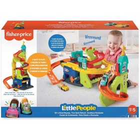 Resim Fisher Price Little People Wheelies Şehri Oyun Seti HBD77 