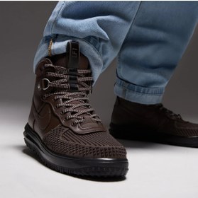 Resim Nike Lunar Force 1 Winterized Erkek kahverengi deri Bot dz5320-201 