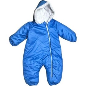 Resim Kapşonlu Patiksiz Kozmonot Mavi 