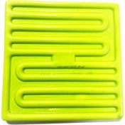 Resim Sern Infrared Seramik Isıtıcı Rezistans Düz 122X122MM 650W 230V Yeşil Renk Sfe Model 