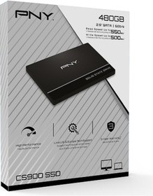 Resim Pny CS900 480GB 550/500MB/S 2.5" SATA3 SSD DISK (SSD7CS900-480-PB) 