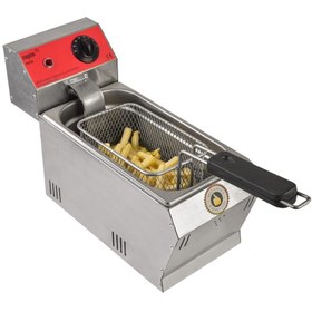 Resim Sanayi Tipi Elektrikli Fritöz Makinesi 3 Lt 