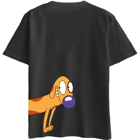 Resim CatDog / Dog - Oversize T-Shirt - Siyah / M 