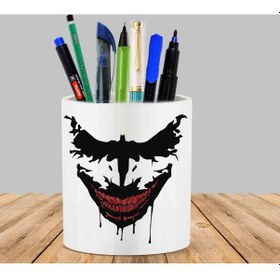 Resim The Joker Kaktüs Sukulent Saksı Kalemlik 