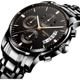 Resim Hanyang F Nıbosı Erkek Saatler Lüks Marka Askeri Spor Altın Izle Erkekler Iş Kol Saati Chronograph Quartz Saat Relogio Masculino (Yurt Dışından) 