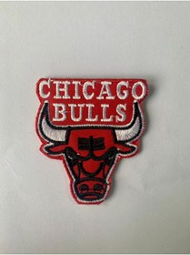 Resim Gazi Ticaret Basketbol Chıgago Bulls Takım Logo Peç Patch Arma Kot Yama BASKETBOL CHIGAGO BULLS 