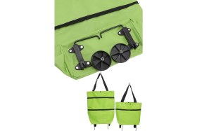 Resim Pazar Arabası ve Alışveriş Çantası Çift Yönlü Kolay Tekerlekli Taşınabilir 