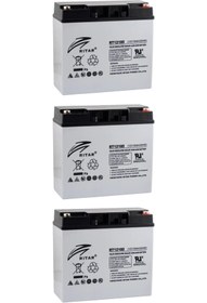 Resim Ritar Rt12180 12volt 18 Amper Ups Aküsü 3lü Set 
