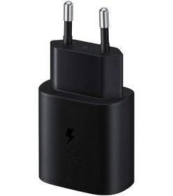 Resim Samsung Uyumlu Hızlı Şarj Cihazı, 25 W, Usb Bağlantı Noktası Tip C Kabl 