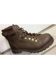 Resim Kinetix Sardone Kahve Fermuarlı Ve Kürklü Deri Bot 