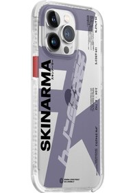 Resim İphone 14 Pro Uyumlu Kılıf Skinarma Şeffaf Airbag Tasarımlı Raku Kapak 