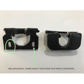 Resim Ford Fiesta Courier Pandizot Şapkalık Kenar Plastiği 