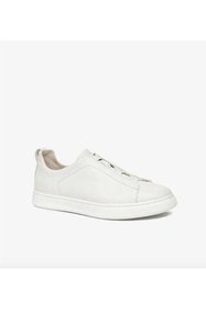 Resim Greyder 18952 6Y Kirli Beyaz Hakiki Deri Erkek Sneaker Spor Ayakkabı 