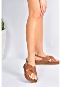 Resim Fox Shoes Taba Günlük Kadın Sandalet M524022309 