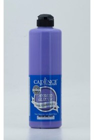 Resim Cadence Hybrıd Akrilik Multisurface Simli Gümüş Hsg-034 Mor 500ml 