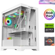 Resim XSR765 Ryzen 5 5600 16 GB RAM 512 GB M.2 NVMe SSD 12GB RTX3060 FreeDOS Oyun Bilgisayarı Xaser