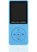 Resim Jeehugo Mavi 1.8" Tft Ekranlı Mp3/mp4 Çalar, Radyo, Kayıt, E-kitap Desteği, 64g Tf Kart Desteği, Usb 2.0, 450mah Pil 