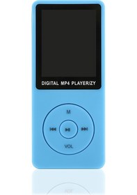 Resim Jeehugo Mavi 1.8" Tft Ekranlı Mp3/mp4 Çalar, Radyo, Kayıt, E-kitap Desteği, 64g Tf Kart Desteği, Usb 2.0, 450mah Pil 