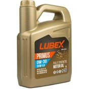 Resim Lubex Primus VW-LA 0W-30 5 Lt Tam Sentetik Motor Yağı 