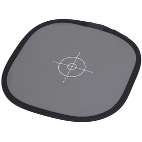 Resim Xindoker 30cm Çift Taraflı Fotoğraf Gri Tahtası 18% Gri Ve Beyaz - Pu Deri, Yolcu Çantasıyla, Beyaz Dengesi Ve Odak Ayarlaması İçin Katlanabilir 