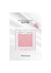Resim Kalıcı, Topaklanma Yapmayan, Simli Tekli Far Mıssha Modern Shadow Glitter 308 Twinverse 