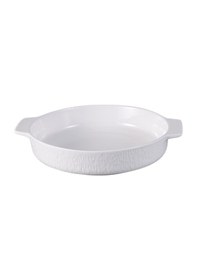 Resim Touch Me Porselen Oval Fırın Kabı 28.5 Cm 3 Adet Çok Renkli 