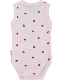 Resim Civil Baby Uğur Böceği Empirme 0-3 Yaş Çıtçıtlı Badi - Pembe - Pembe / 3-6 Ay 