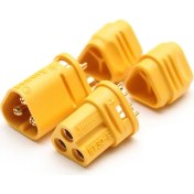 Resim Alkatronik MT30 3 Pin Plug Dişi Erkek Konnektör Soket Çift Rc Lipo Pil Batarya Akü Bağlantı Konnektörü 