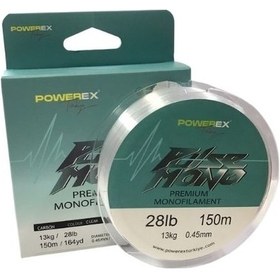 Resim Powerex Pulse 150m. 0,40mm. 10.04kg. Carbon Monofilament Misina 