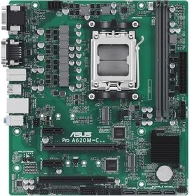 Resim Asus Pro A620M-C-CSM AM5 DDR5 6400MHz mATX Anakart 