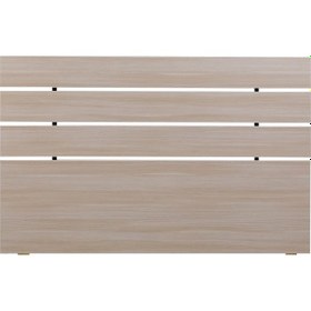 Resim Pasifichome Huga Çift Kişilik Yatak Başlık Meşe 150Lk / 150Lk Baza Başlık 