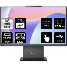 Resim Lenovo Thinkcentre Neo 50A i5 13420H All In One Bilgisayar 32GB RAM 512GB SSD 23.8" FHD FreeDOS + Per4 USB 12SC001LTRP317 