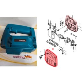 Resim Makita 4320 Dekupaj Testere Makinesi Sap Gövde Ikili SETİ-182375-0. 