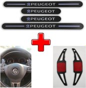 Resim Peugeot 505 Uyumlu Carbon Kapı Eşiği + F1 Kulakçık (550932482) 