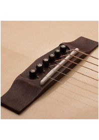 Resim Cort Ad810opw Akustik Gitar Çantalı Open Pore - Walnut Renk 