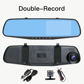 Resim Xuweiwei Double Rrding 1080p Yüksek Çözünürlüklü Araç Kamerası Park Gözetimi Gece Görüşü Otomatik Döngü Tf Kart Yuvası Tüm Araçlarla Uyumlu 