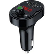 Resim HALL BREATHE Çift USB ve Bluetooth ile Hızlı Şarj ve Müzik Aktarımı Transmitter 