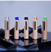 Resim Maxaccess Gümüş Araç Çakmaklı Küllüğü Ofis İçin Taşınabilir Ahşap Dayanıklı 