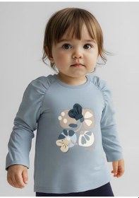 Resim Mayoral Kız Çocuk Sweatshirt 2081 Mavi 