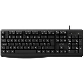 Resim Aoc Kb120b-62 F Tuş Dizilimli Usb Kablolu Klavye 