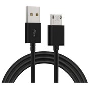 Resim Hombey Siyah Mikro Usb Hızlı Şarj Kablosu Android Cihazlar İçin 1 Metre Uzunlukta 