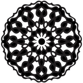 Resim Çiçek Deseni Oto-motor-laptop-duvar-dekor Tip 9 20 X 20 Cm 